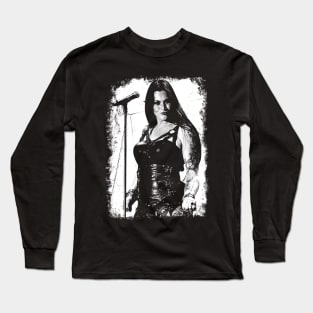 Floor Jansen Vintage Distressed Long Sleeve T-Shirt